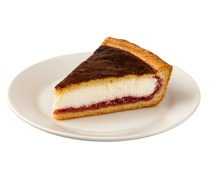 Crostata ricotta e visciole