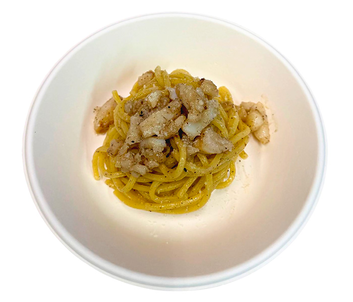 Gricia di baccalà
